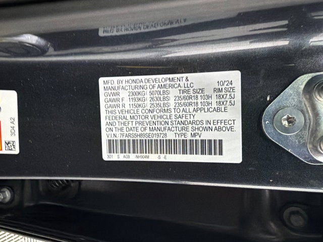 2025 Honda CR-V Hybrid Sport-L