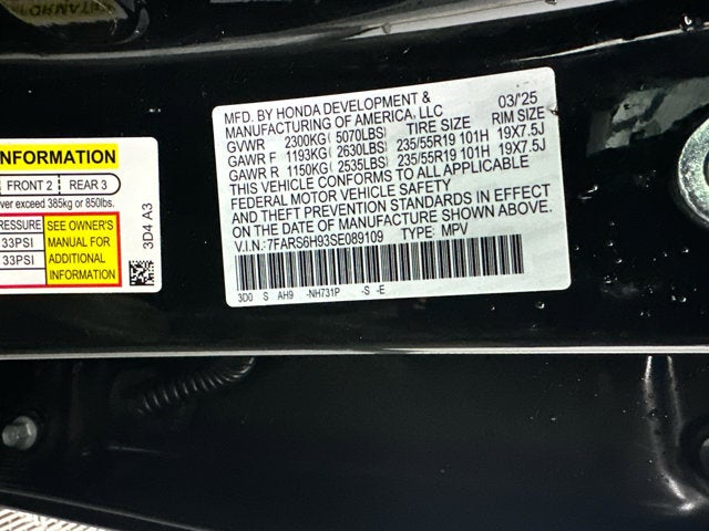 2025 Honda CR-V Hybrid Sport Touring