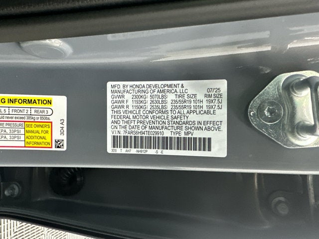 2026 Honda CR-V Hybrid Sport Touring