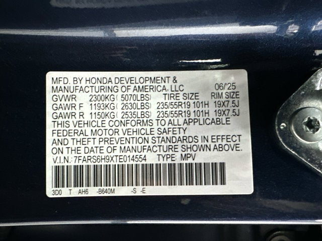 2026 Honda CR-V Hybrid Sport Touring