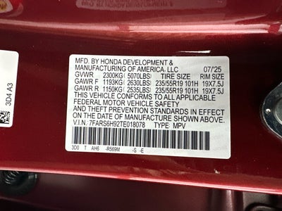 2026 Honda CR-V Hybrid Sport Touring