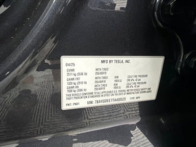 2026 Tesla Model Y Long Range