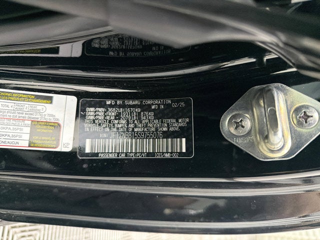 2025 Toyota GR86 Manual (Natl)