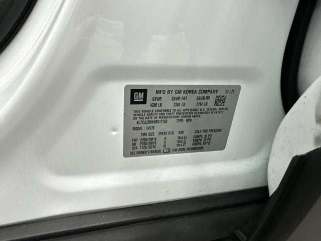 2022 Chevrolet Trax LT