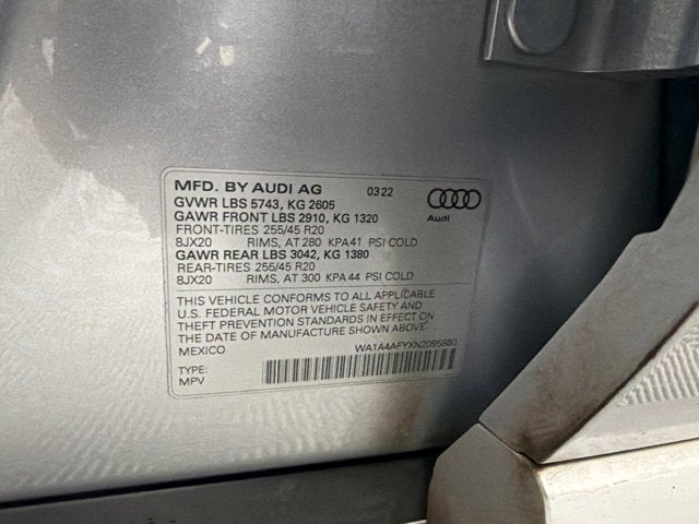 2022 Audi SQ5 Premium