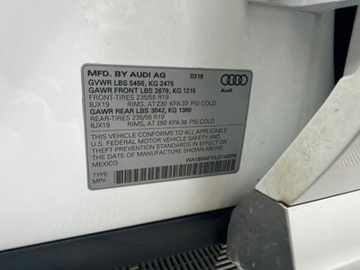 2018 Audi Q5 Premium Plus