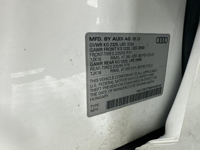 2024 Audi Q3 S line Premium